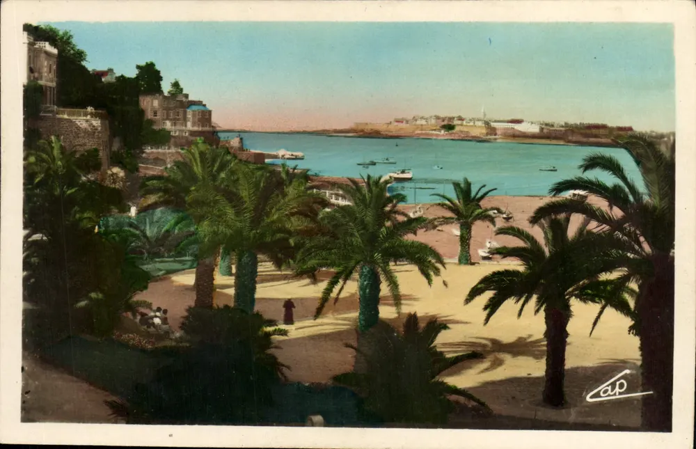 A Palmeraie - No fundo, St-Malo — editor C.A.P. n°146 - Frente