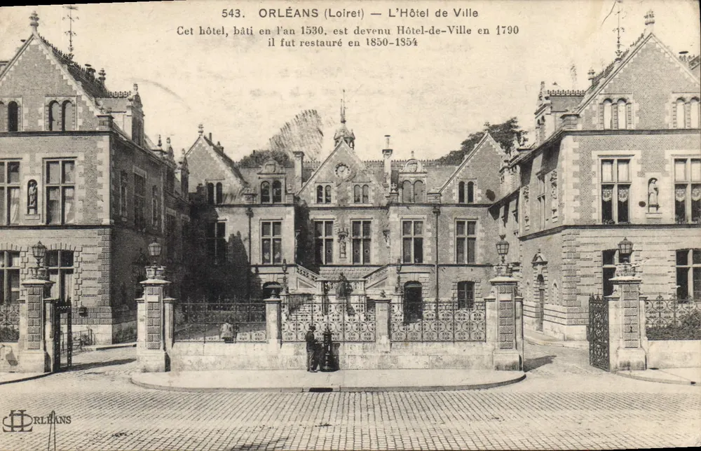 Orléans (Loiret) — Das Rathaus — Verlag Orléans, Nr. 543 - Vorderseite