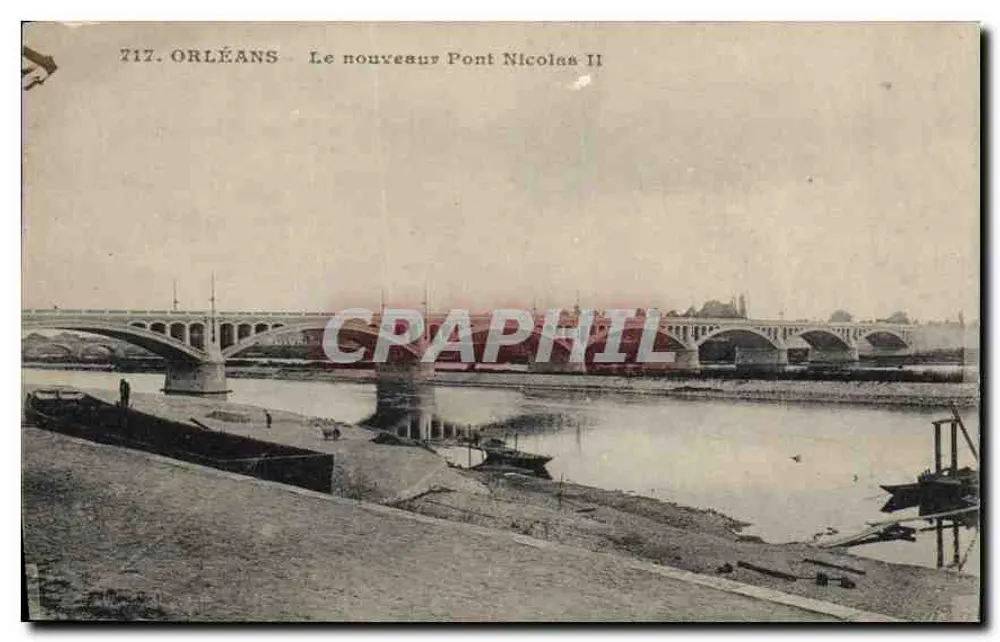 Orléans — Der neue Nicolas II-Brücke — CRAPHIL 717 - Vorderseite