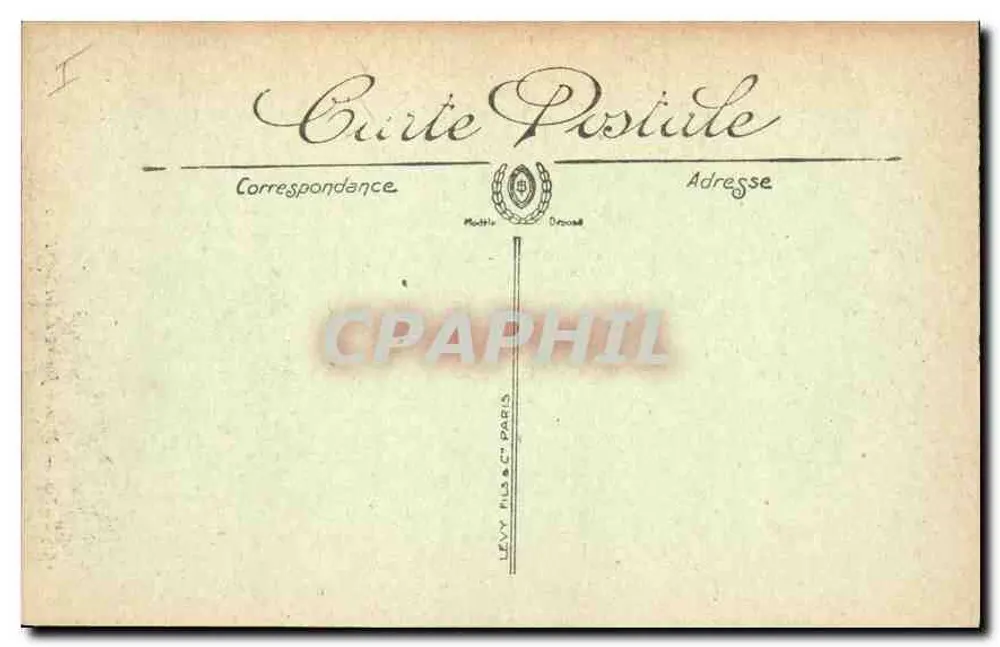 Orléans — Casa de Joana d'Arc — Editor: Levy fils & Cie, Paris, n° 57 - Verso