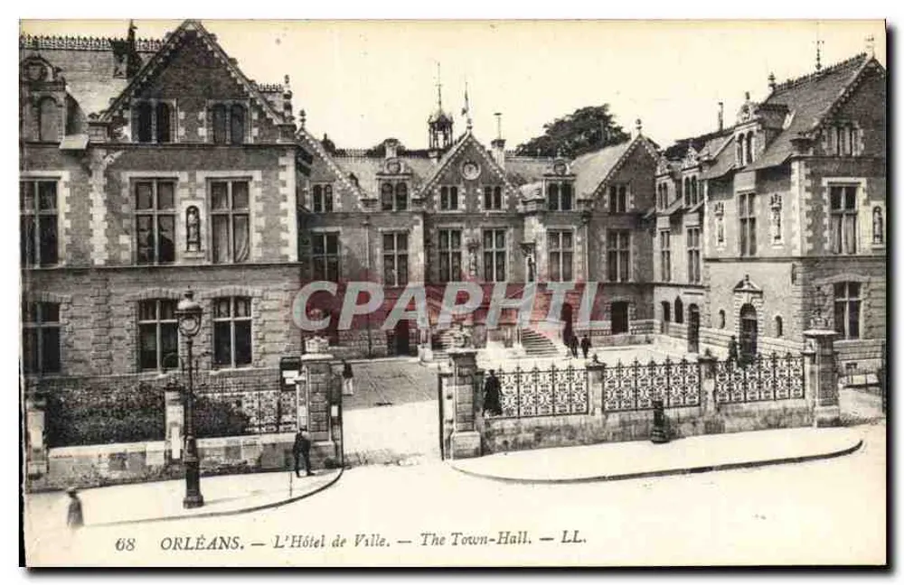 Orléans — O Hotel de Ville — LL. — 68 - Frente