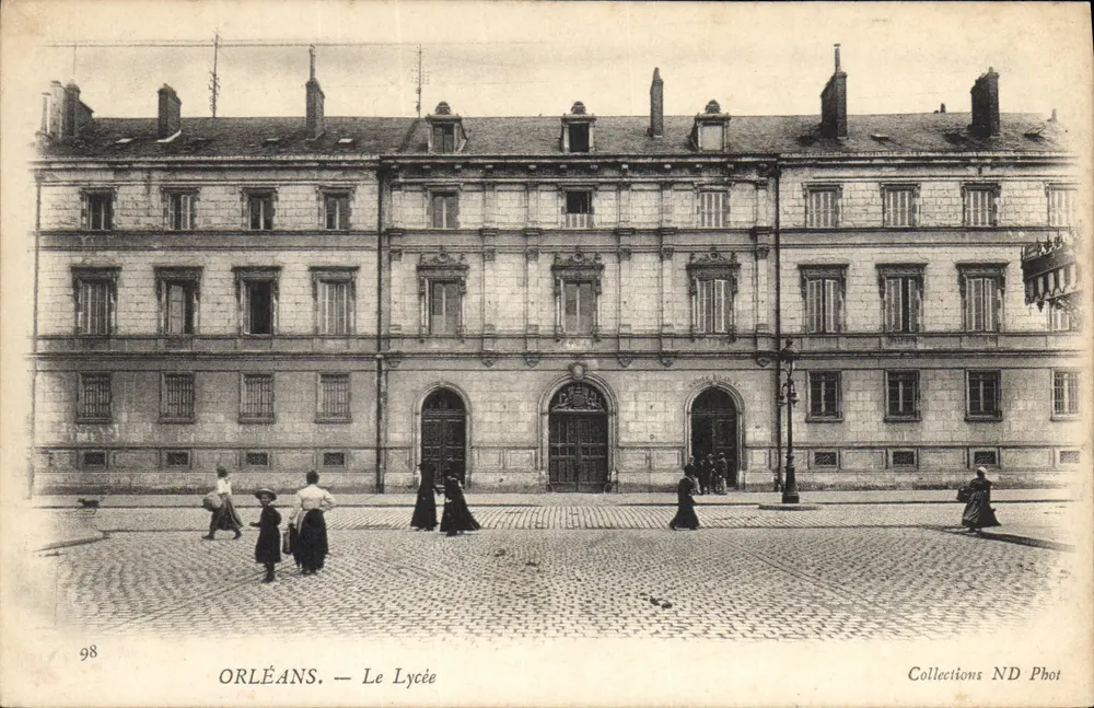 Orléans — O Liceu — Coleção ND Fot, n°98 - Frente