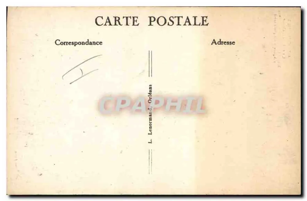 Orléans — A rua do Tabour, Casa de Agnès Sorel (1884-1910) — Éd. Orléans - Verso