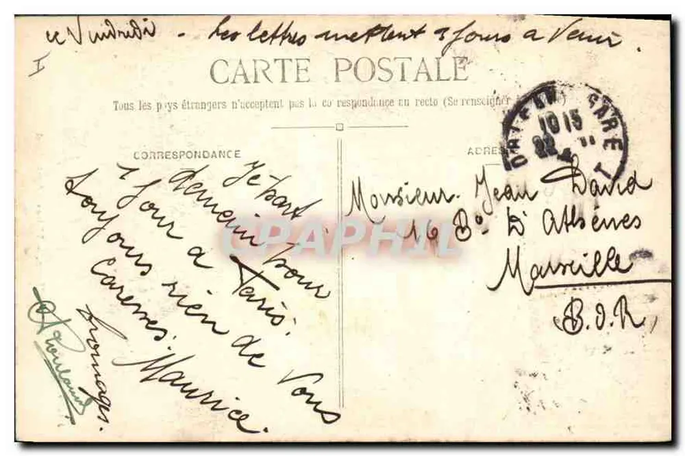 Orléans — Haus von Agnès Sorel — J. Lodde, Verlag, Orléans - Rückseite