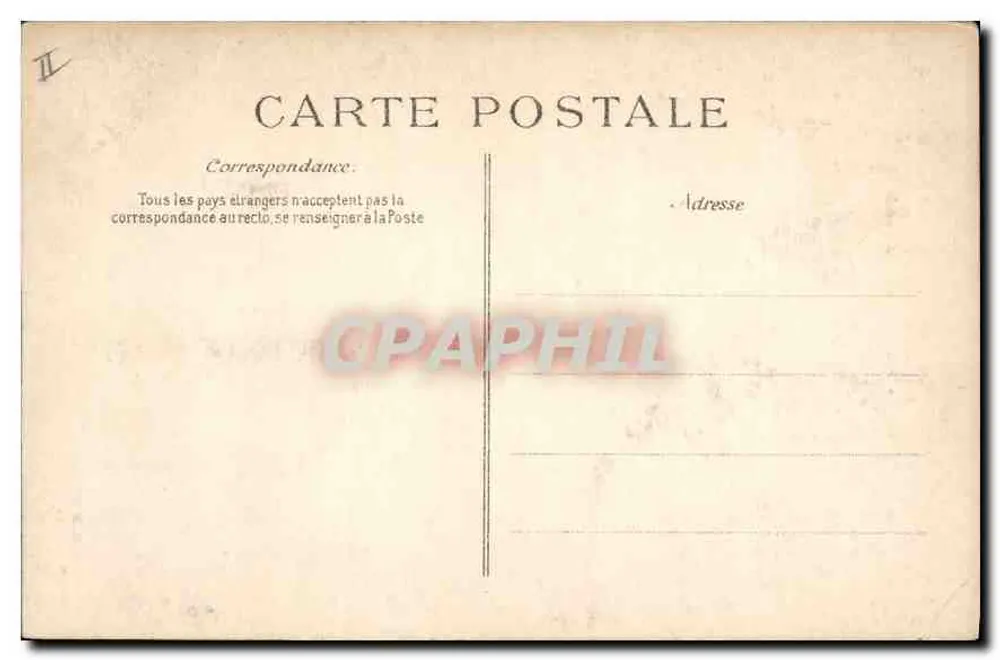 Orléans — A rua do Tabour — Casa onde dormiu Joana d'Arc de 29 de abril a 10 de maio de 1429 — Restaurada em 1910 — n° 546 - Verso