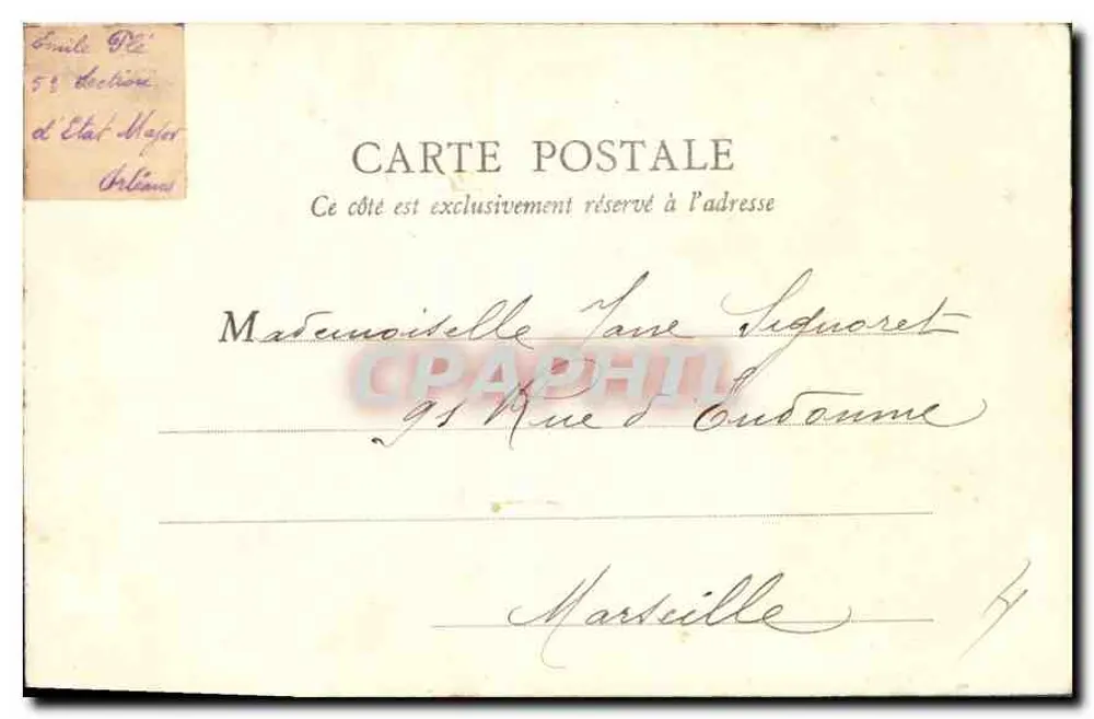 Sceaux — Museu Histórico (século XVI) — B.F. Paris - Verso