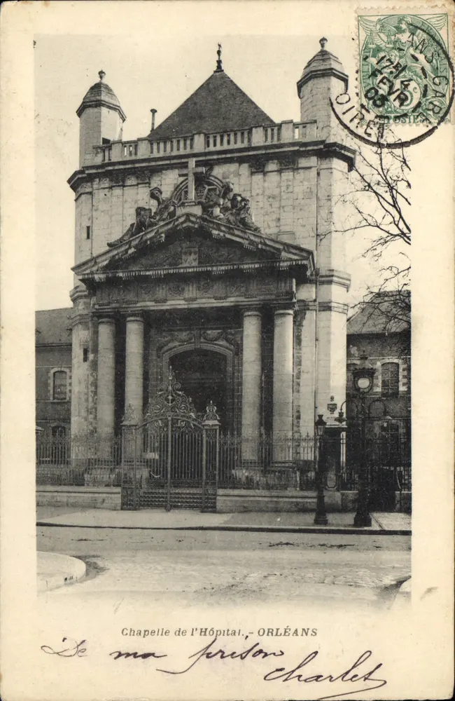 Kapelle des Krankenhauses — Orléans — Charlet - Vorderseite