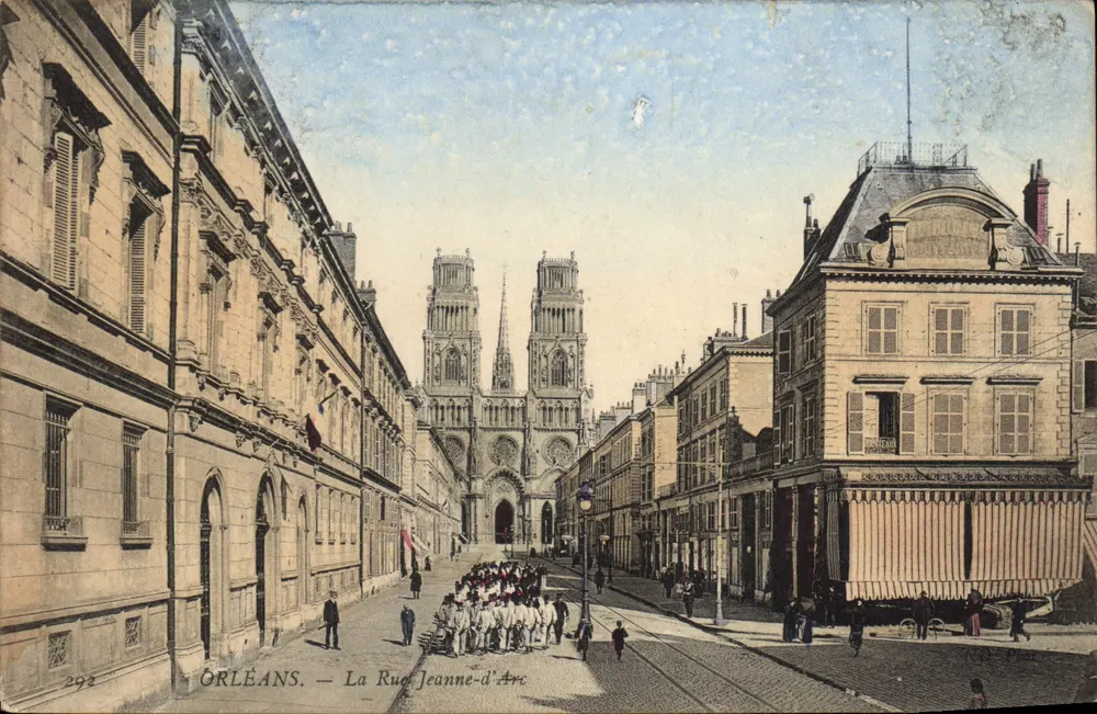Orléans — Straße Jeanne-d'Arc — anonymer Verlag, Nr. 292 - Vorderseite