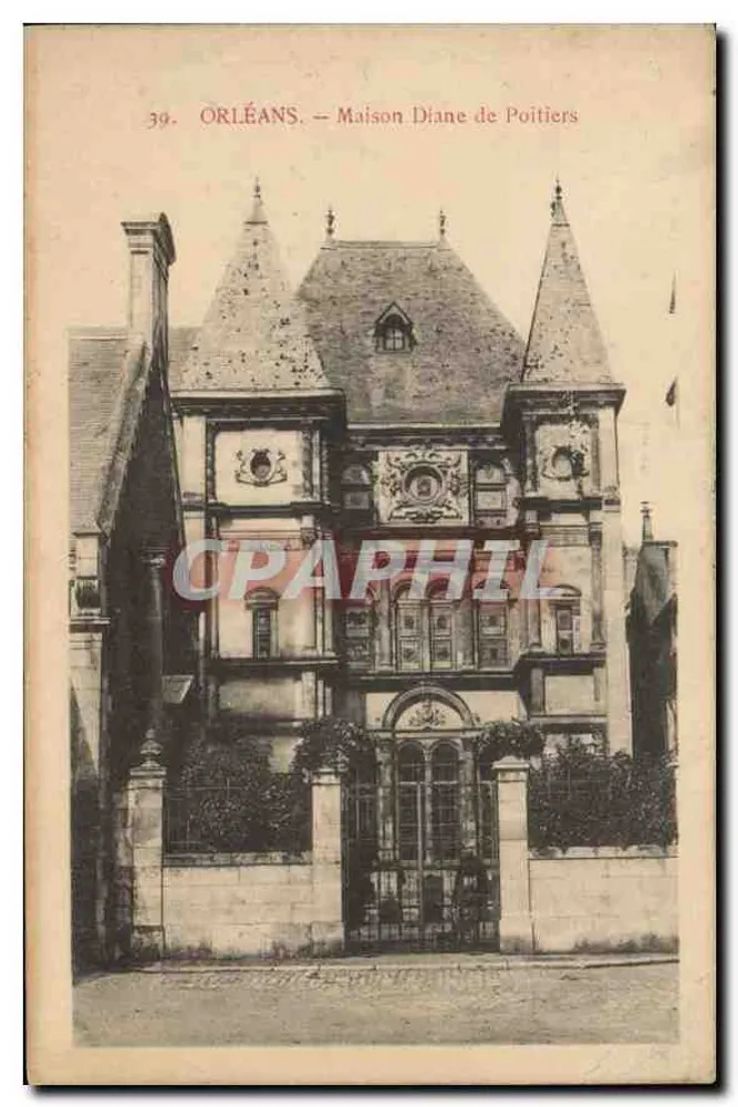 Orléans — Casa de Diane de Poitiers — n°39 - Frente