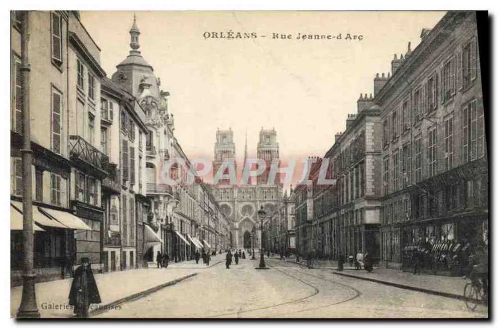 Orléans — Rue Jeanne-d'Arc — Galeries Carnises - Frente
