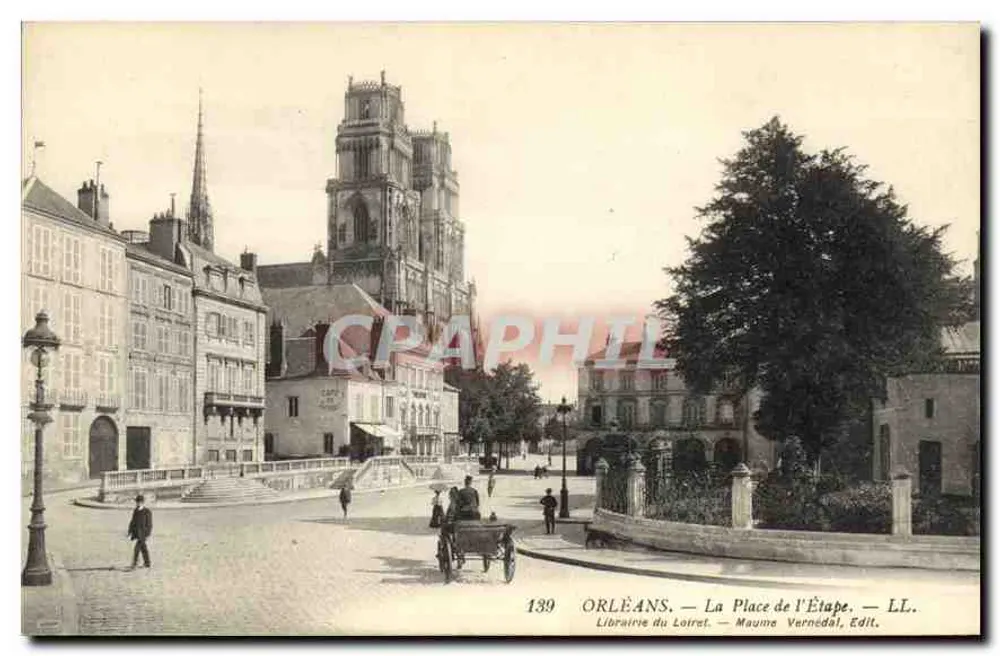 Orléans — A Praça da Etapa — Maume Vernédal, Editora - Frente