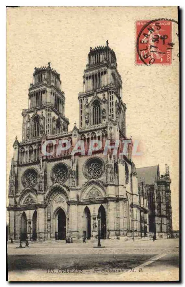 Orléans — A Catedral — M. B. - Frente