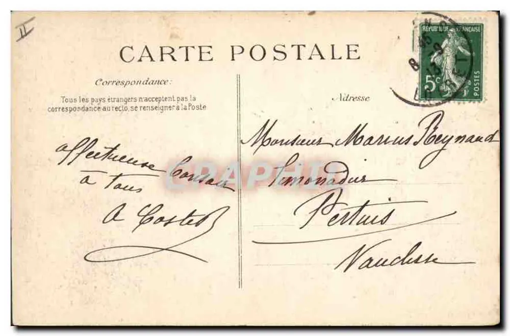 Orléans — A rua do Tabour — Casa onde dormiu Joana d'Arc — Restaurada em 1910 - Verso