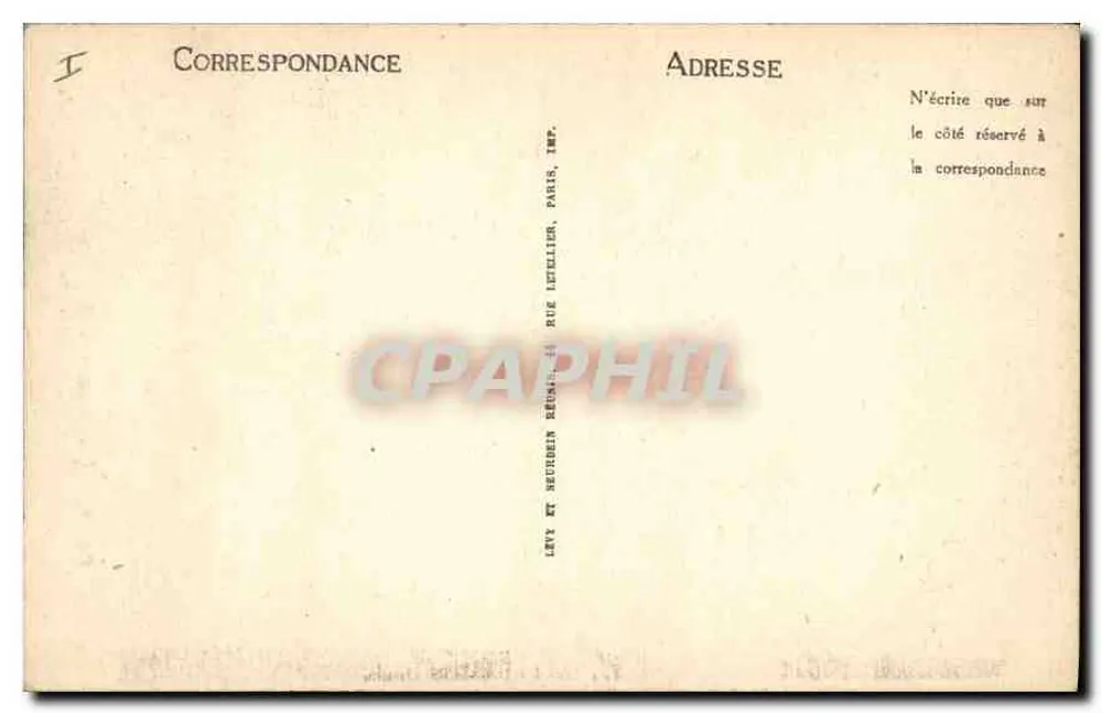 Orléans — Perspectiva da Rue de la République — ND - Verso