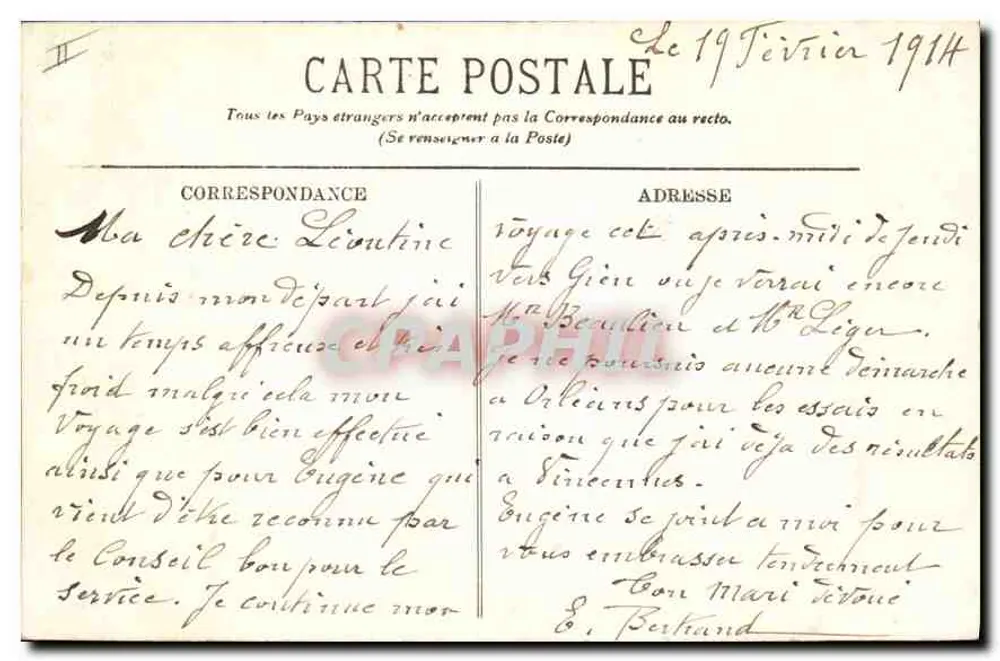 Orléans — Vista generale e il Ponte — LL. n°14 - Verso