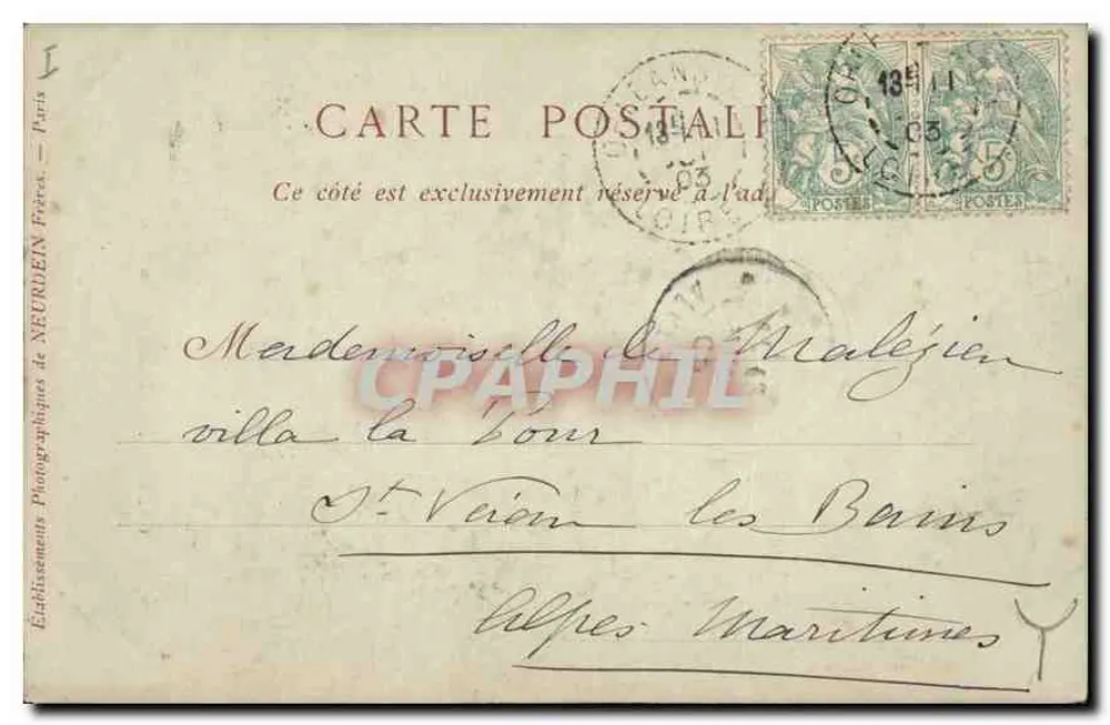 Cour interna da Maison d'Agues Sorel — Orléans — Editor ORLEANS - Verso