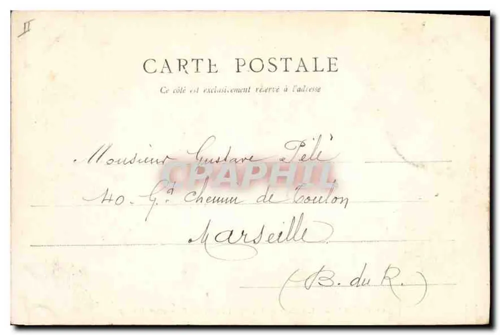 Orléans - Ansicht der Kathedrale und der Rue Jeanne d'Arc — Verleger J. F. Lefèvre - Rückseite
