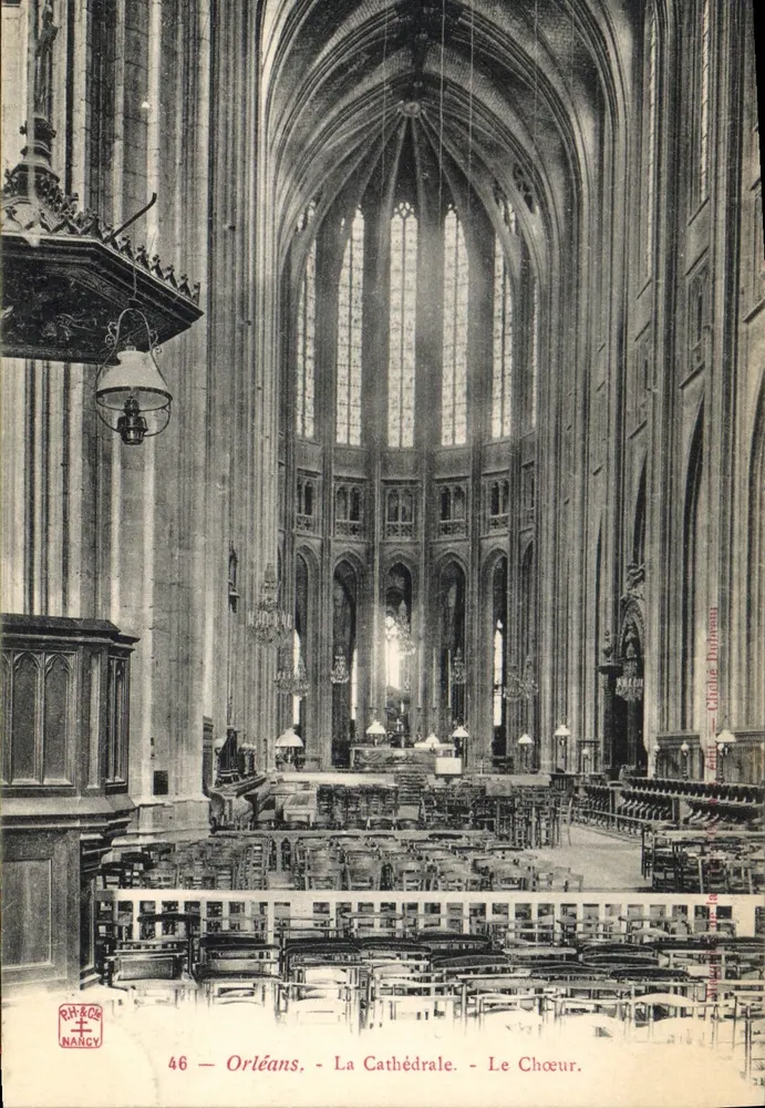 Orléans - A Catedral - O Coro — Cercle Duhassain, n°46 - Frente