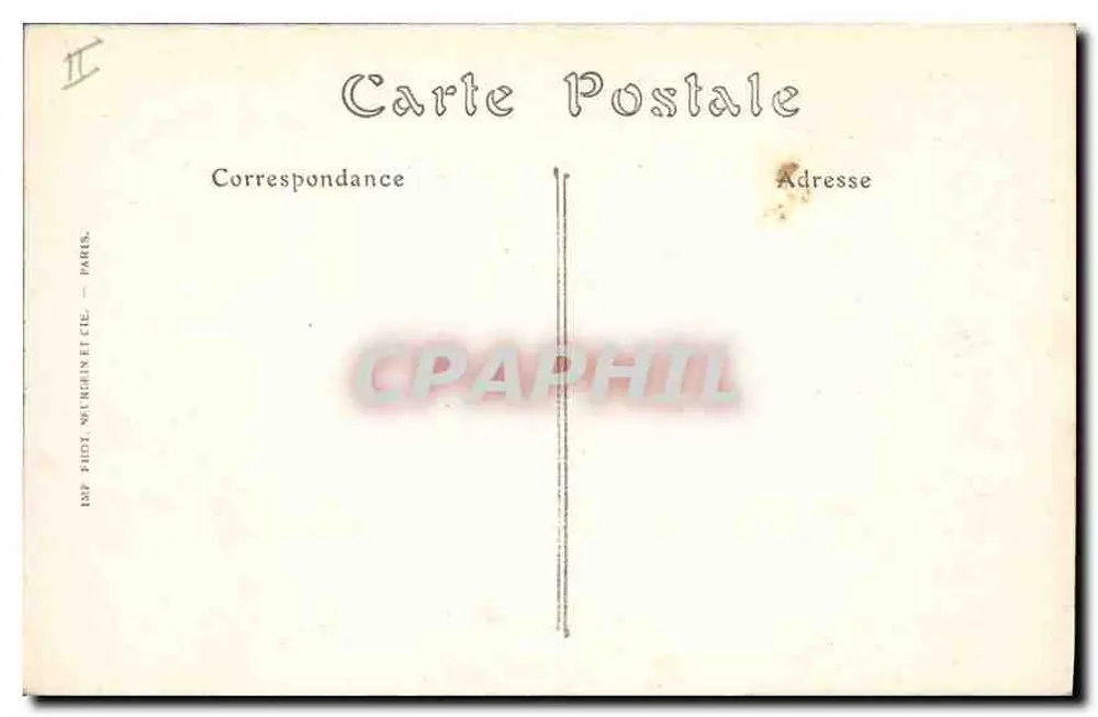 Orléans — Praça Albert-Ier e a Estação — ND. Phot. - Verso