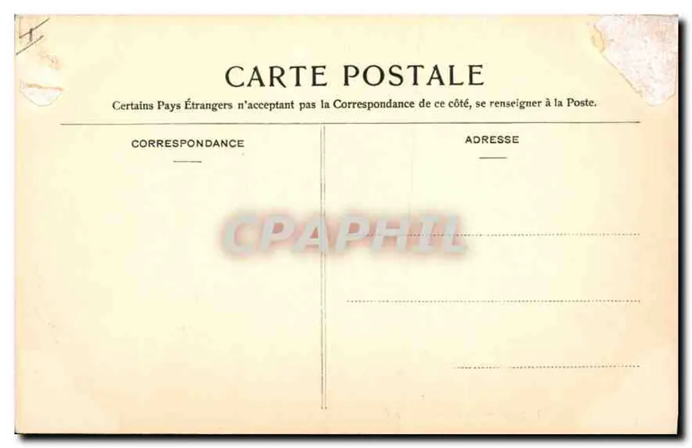 Orléans — A Igreja N.-D. de Recouvrance — Cliché Dureuil, edição Magasins de Ville d'Orléans, n° 51 - Verso