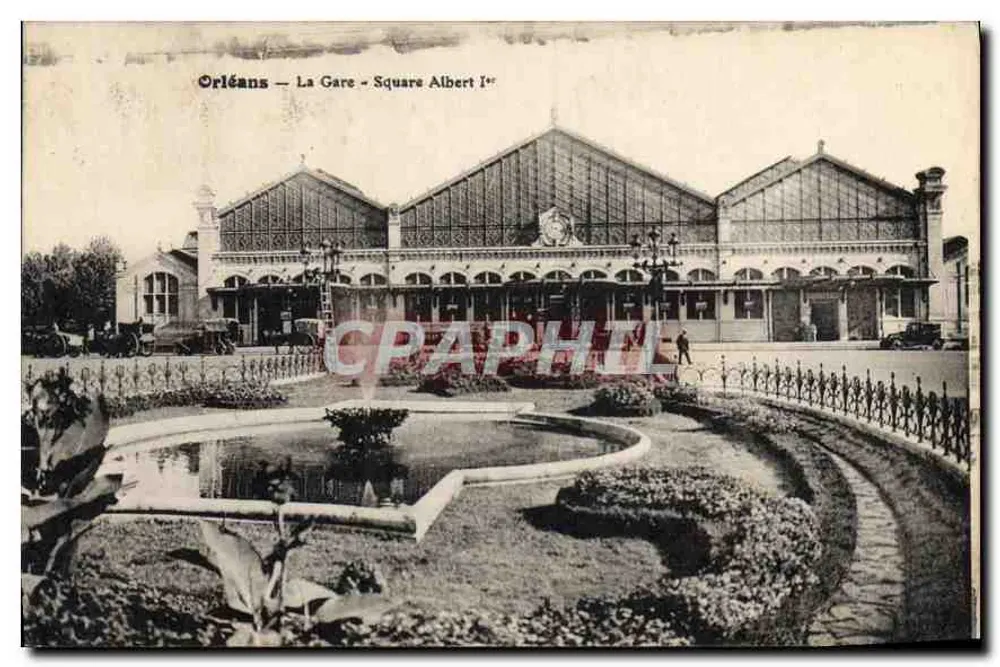 Orléans — Gara — Plac Albert I - Awers