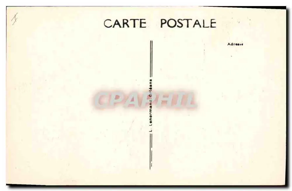 Orléans — Vista Geral — Ponte Georges V — editor D. Kirand, n° 340 - Verso