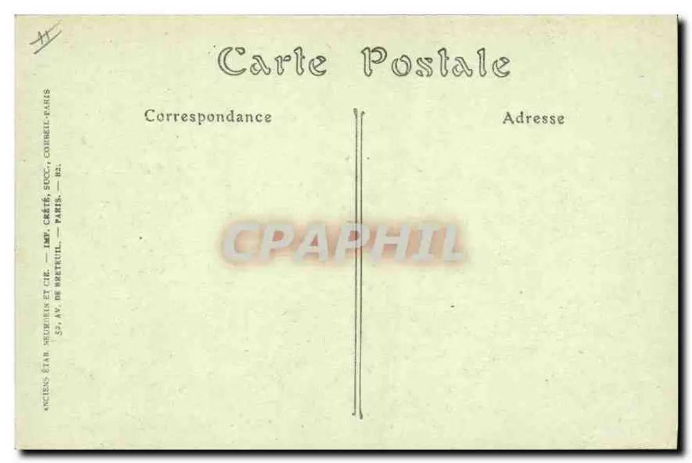 Orléans — La Rue Jeanne d'Arc — ND Phot. - Rückseite