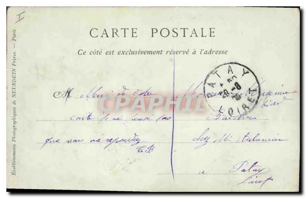 Orléans — Südportal der Kathedrale — Collections ND Phot - Rückseite