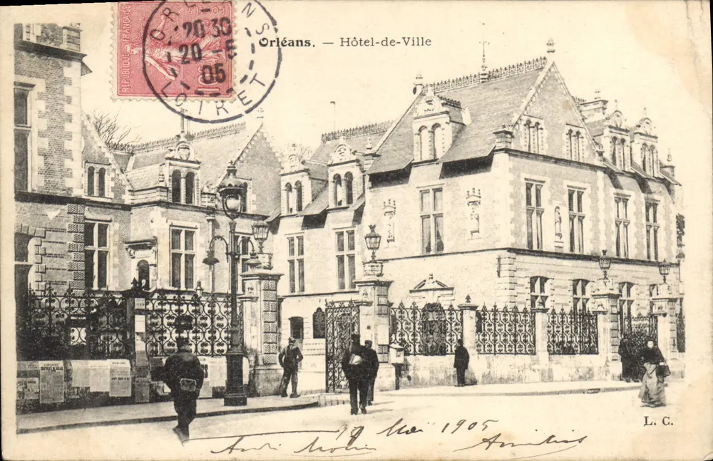 Orléans — Hotel-de-Ville — L.C. - Recto