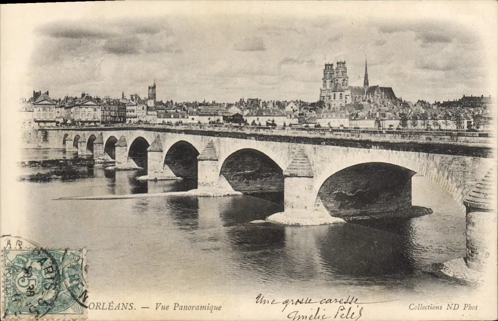 Orléans — Vista Panorâmica — Coleções ND Phot - Frente