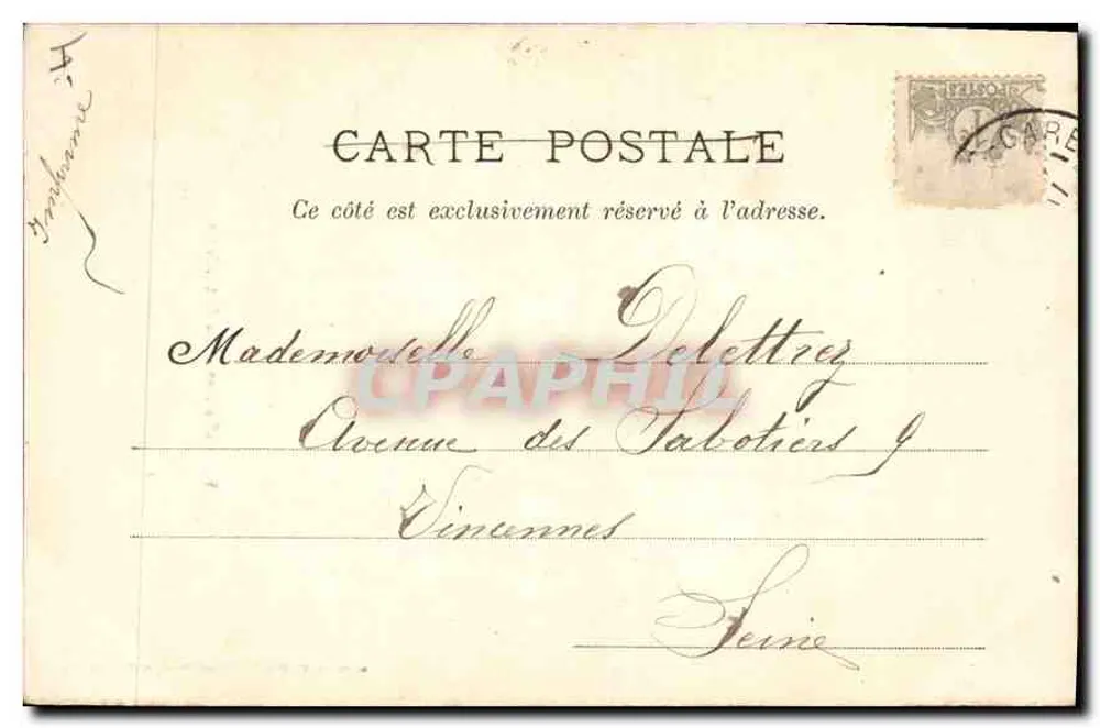 Orléans — La Cathédrale — Cliché Lecointe, édité par les Galeries Orléanaises, n°4 - Verso