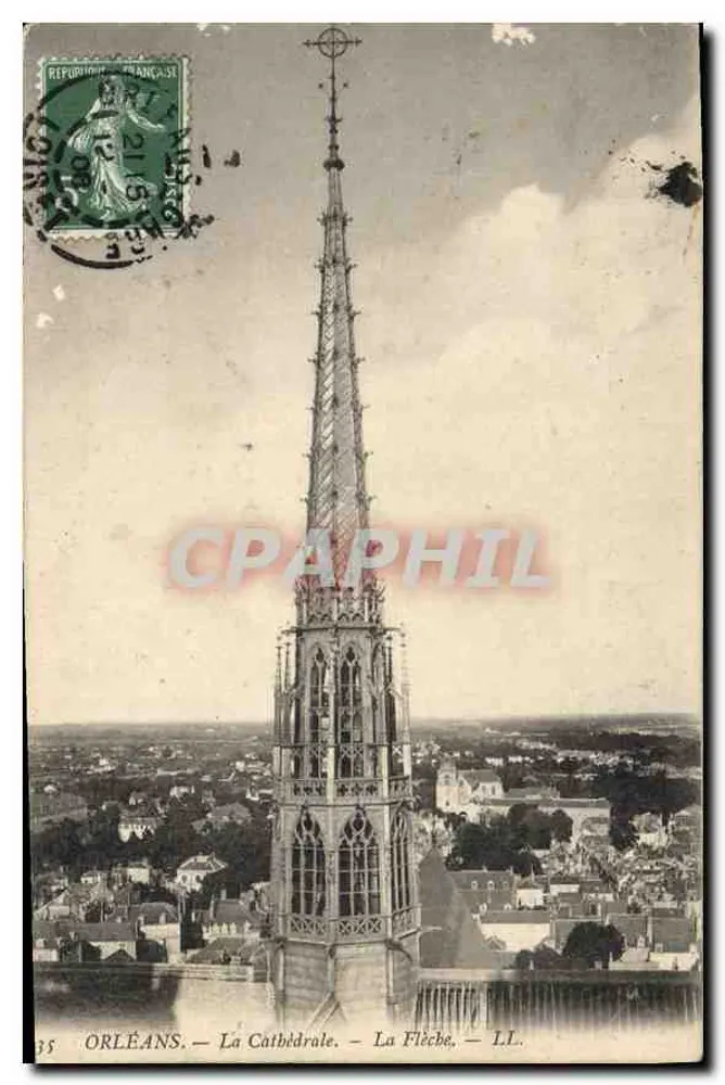 Orléans — A Catedral — A Flecha — LL. - Frente