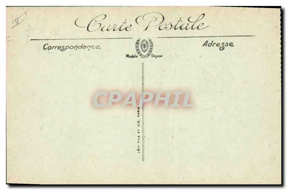 Orléans — Straße Jeanne d'Arc und die Kathedrale — LL - Rückseite