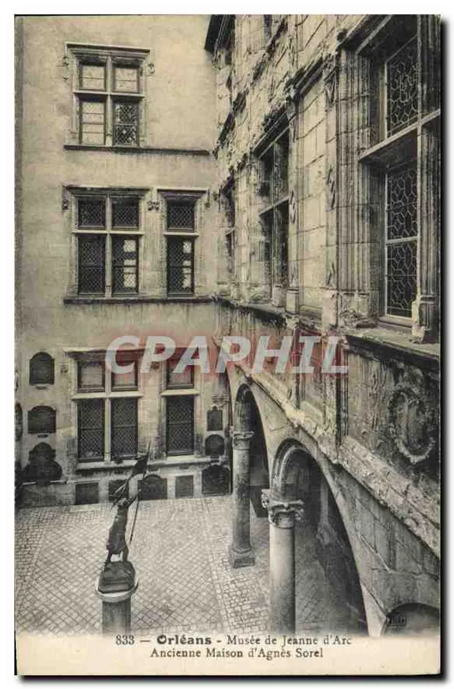 Orléans — Museum der Jeanne d'Arc — Alte Wohnung von Agnès Sorel - Vorderseite