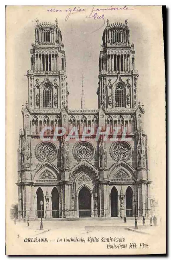 Orléans — Die Kathedrale, Kirche Sainte-Croix — Verlag: Collections NB. Phé. - Vorderseite