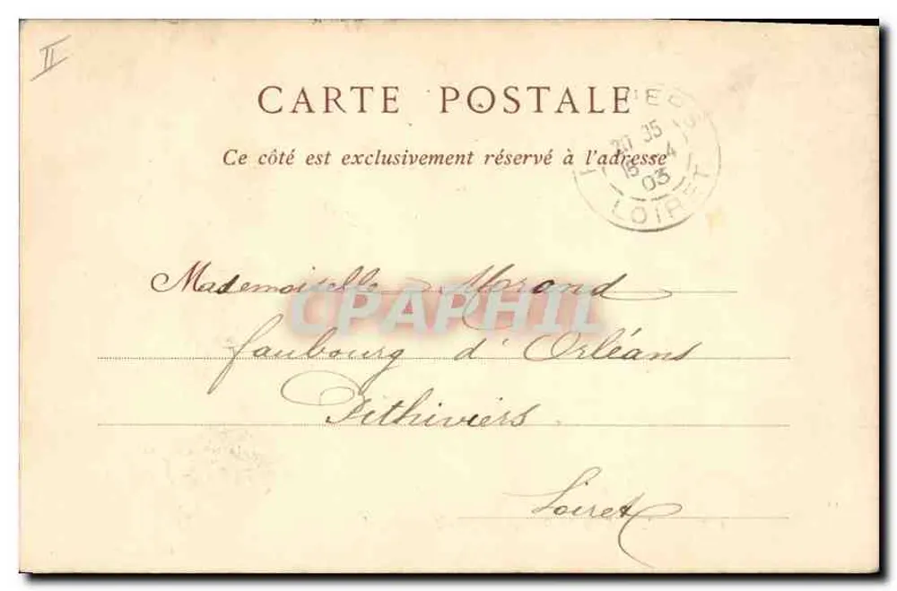 Orléans — Sitzungssaal des Stadtrats — Ch. Birguiez - Rückseite