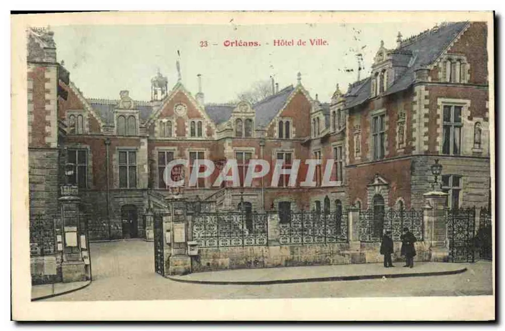Orléans — Hotel de Ville — editor anônimo, n° 23 - Frente