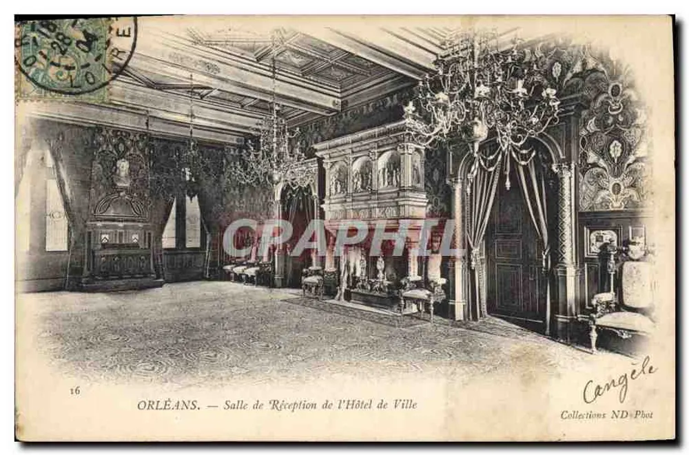 Orléans — Empfangssaal des Rathauses — Cangèle Phot - Vorderseite