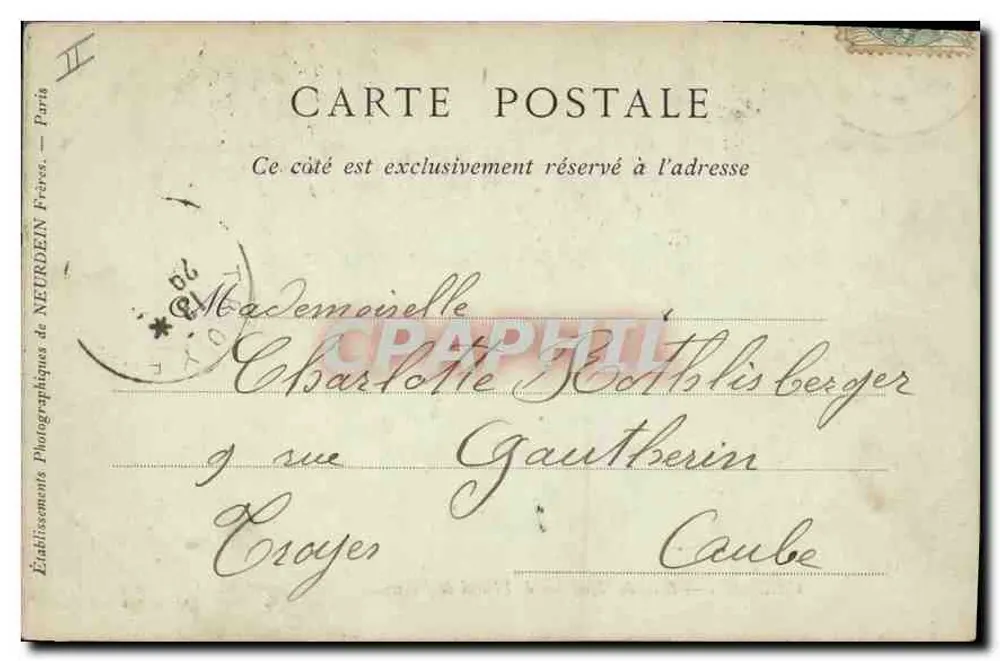 Orléans — Empfangssaal des Rathauses — Cangèle Phot - Rückseite
