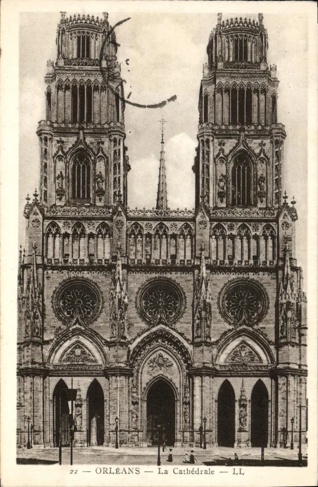 Orléans — A Catedral — LL - Frente