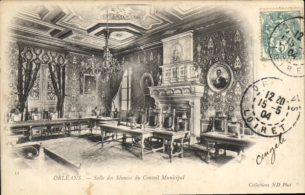 Orléans — Sitzungssaal des Stadtrats — Collections ND Phot - Vorderseite
