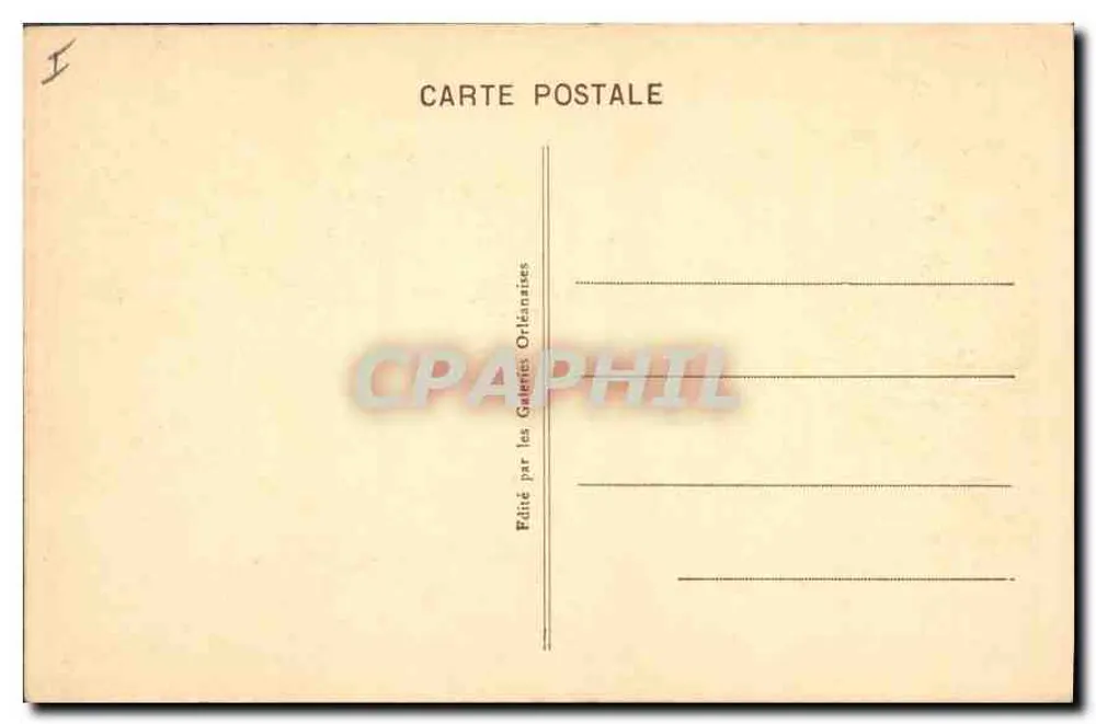 Orléans - Siegesdenkmal - Promenades du Mail - Rückseite