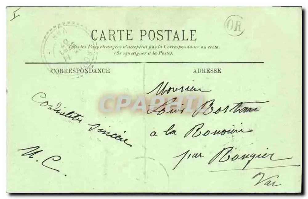 Orléans — A Estátua de Joana d'Arc — LL. — n° 168 - Verso
