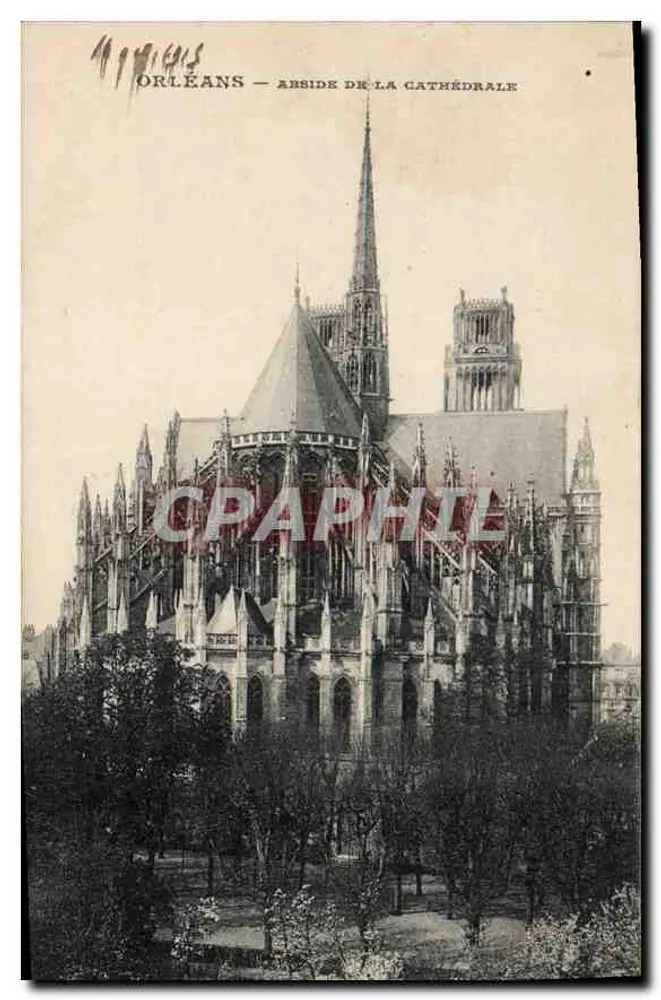 Orléans — Abside da catedral — editor não identificado - Frente