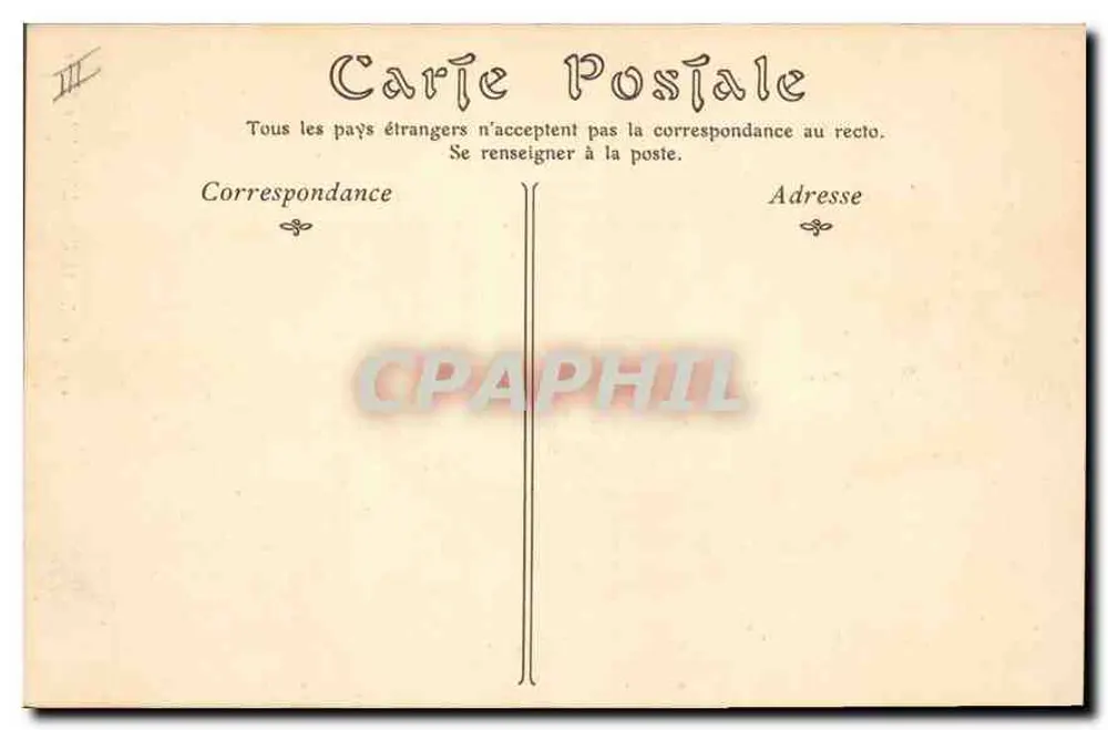 Orléans — O Hotel das Correios — ND Plon - Verso