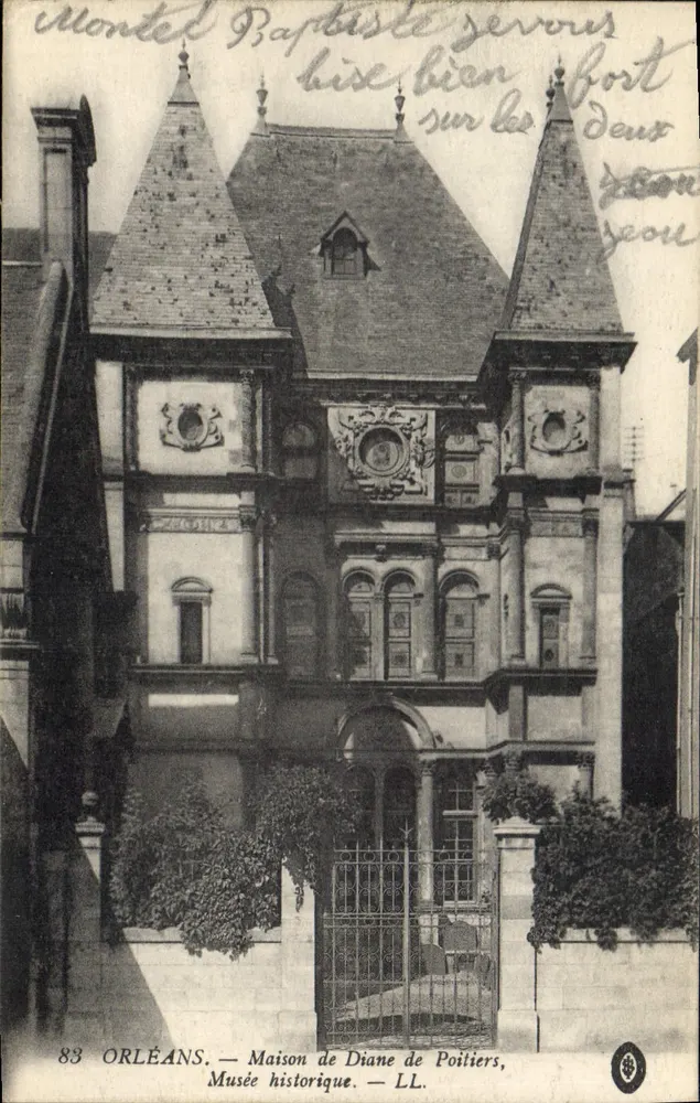 Orléans — Haus von Diane de Poitiers, Historisches Museum — LL. n°83 - Vorderseite