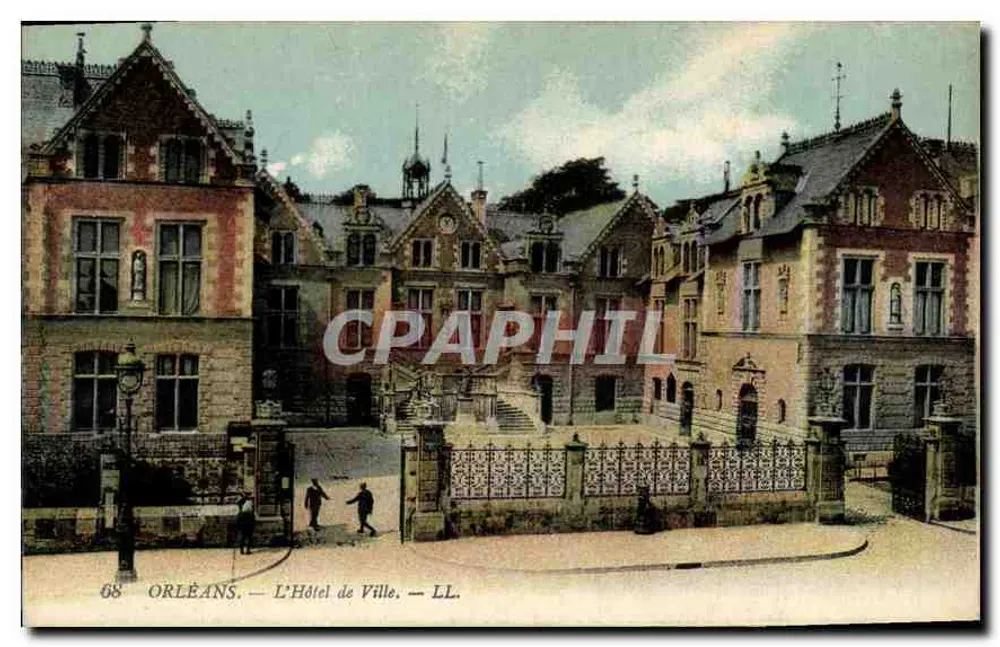 Orléans — O Hotel de Ville — LL. — n° 68 - Frente