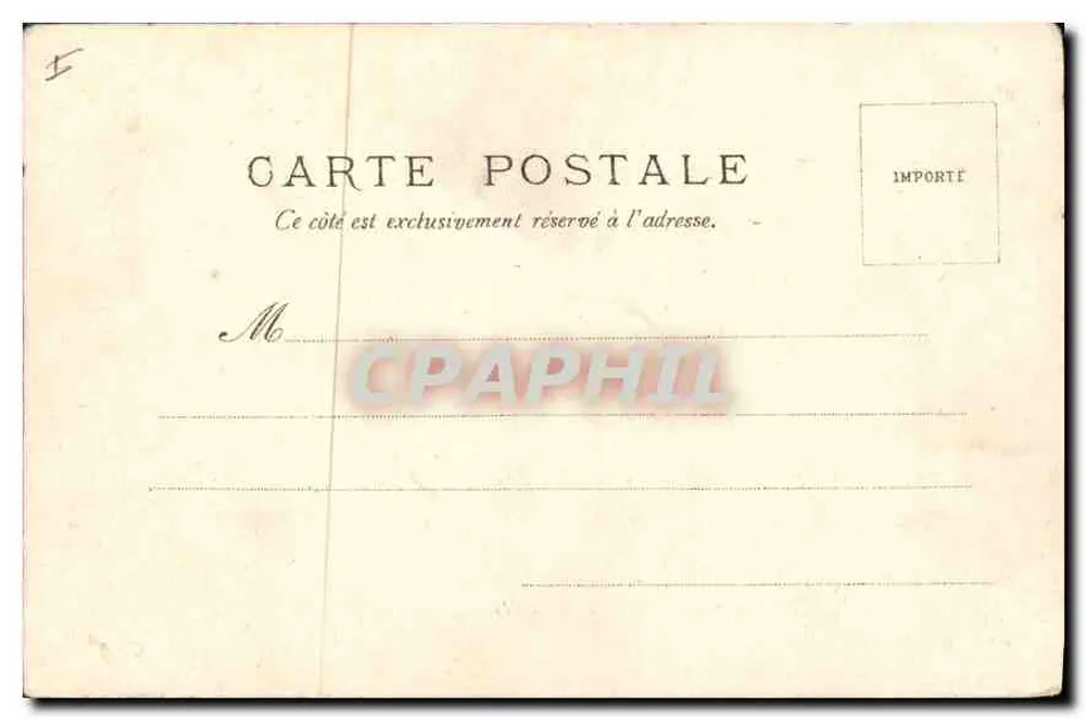 Orléans — A Place du Martroy — Y.P. No 922 - Verso