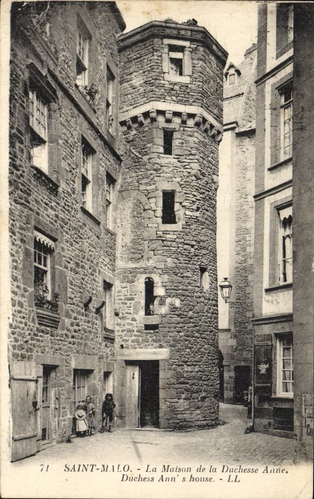 Saint-Malo - Das Haus der Herzogin Anne - LL, n°71 - Vorderseite