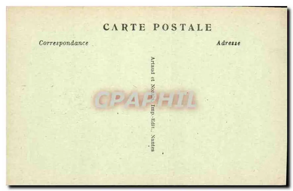 Saint-Malo — La Porte Saint-Vincent — Artand et Nozzi, Nantes - Rückseite